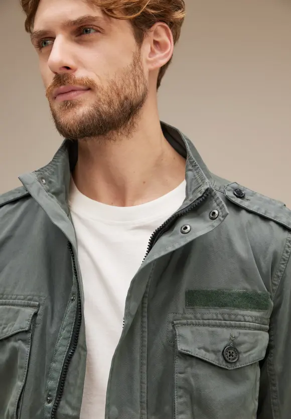 Outdoor Field-Jacket - grey olive
