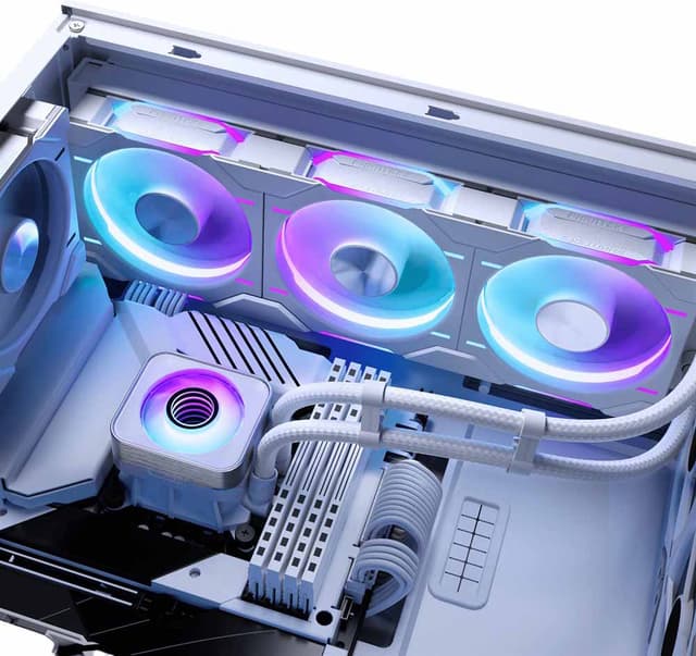 Phanteks Glacier One 360D30 AIO-vandkøler til CPU (hvid)