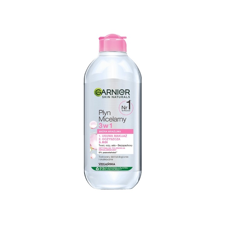 Garnier Skin Naturals Mizellenfluid 3in1 Empfindliche Haut 400 ml