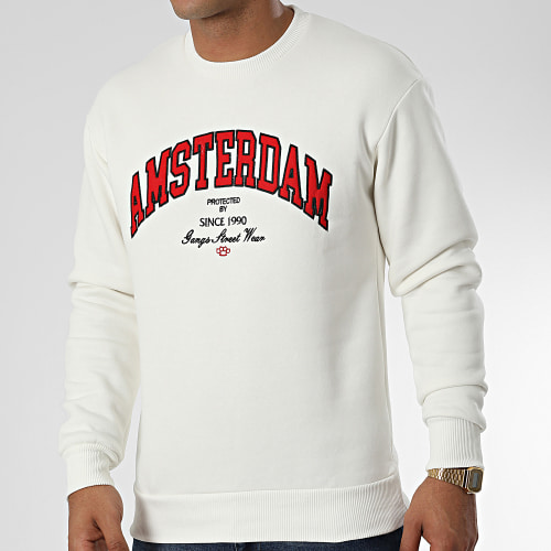 Sweat Crewneck 1121 Beige Clair