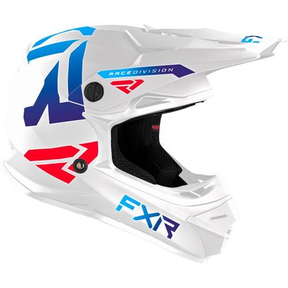 Casque cross FXR LEGION PATRIOT ENFANT - Blanc