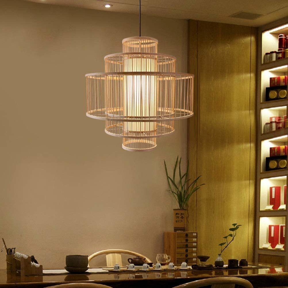 Fine Asianliving Bamboe Hanglamp Handgemaakt Naturel