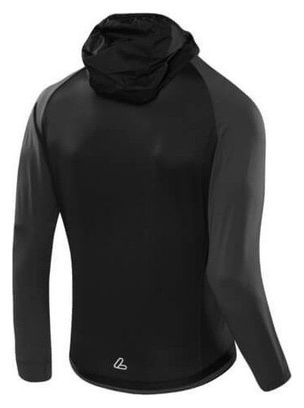 Veste Loeffler Hybride légère de Sports de Montagne avec capuche-noir