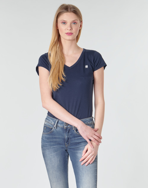 G-Star Raw - EYBEN SLIM V T WMN SS - Bleu