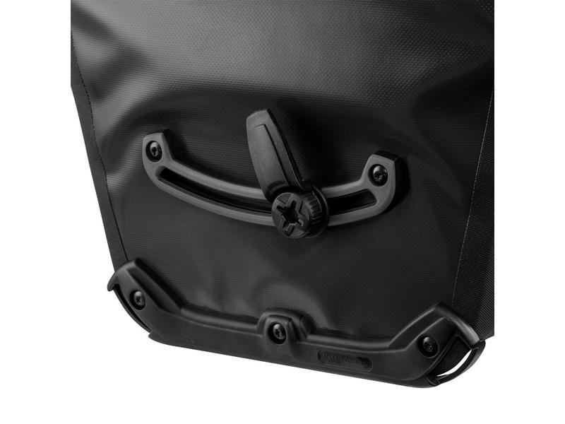Ortlieb Fahrradtasche Back-Roller Free, Schwarz Hinterradtasche im Doppelpack
