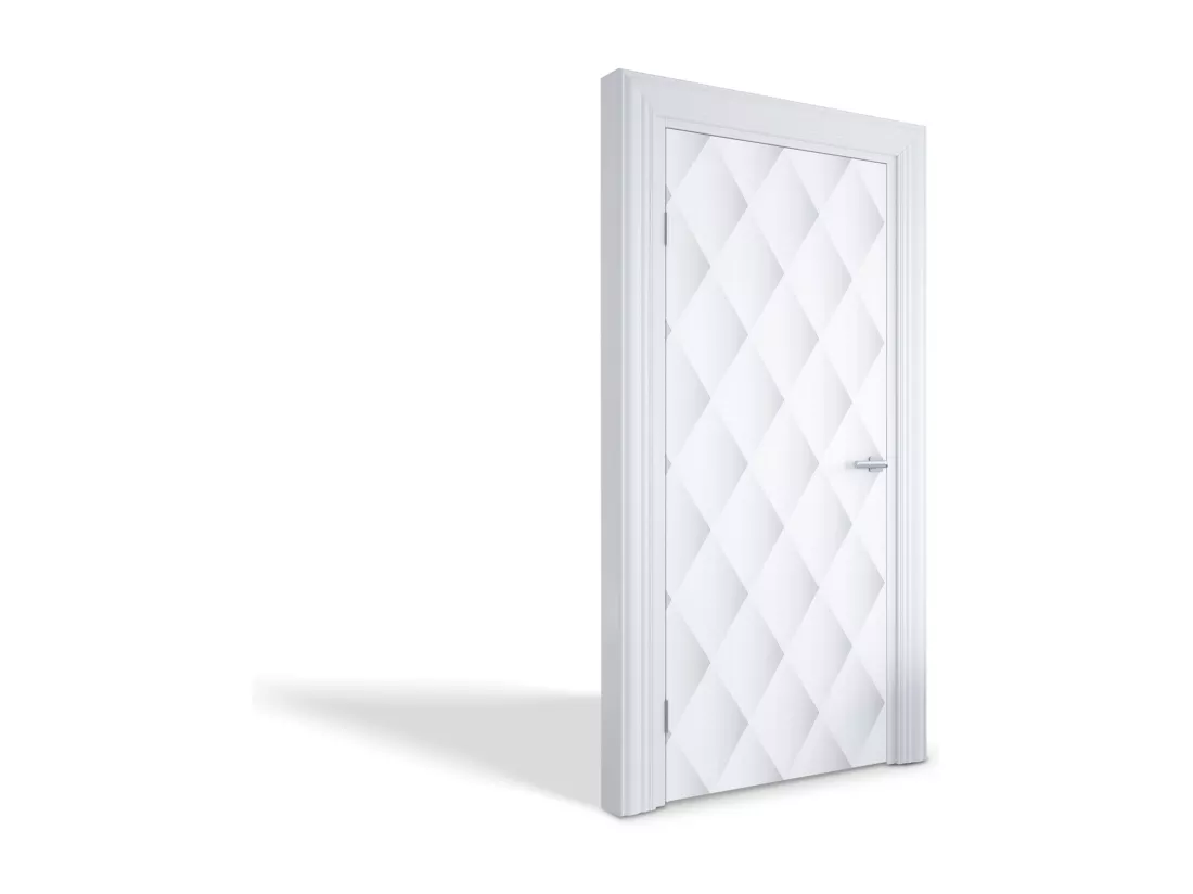 Papier peint photo porte intérieure - Motif géométrique 95x205 cm