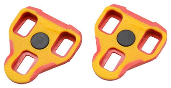 CALE PEDALE ROUTE OPTIMIZ TYPE LOOK KEO MOBILE 7° ROUGE ANTIGLISSE (PR)