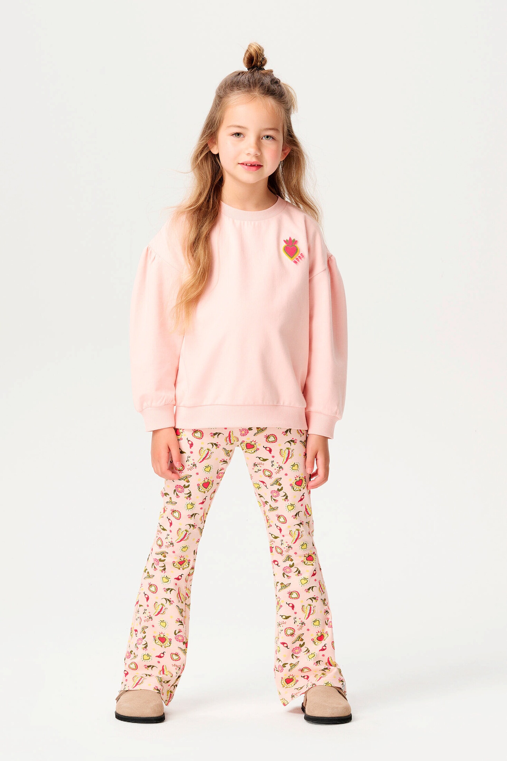 NOPPIES KIDS Leggings Northbrook Hearts pattern Pink