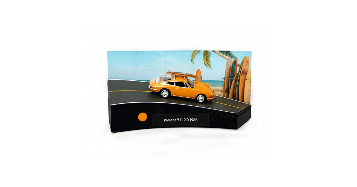 FranzisPorsche 911 Surf Adventskalender Modelvoertuig  (Schaal 1:43)