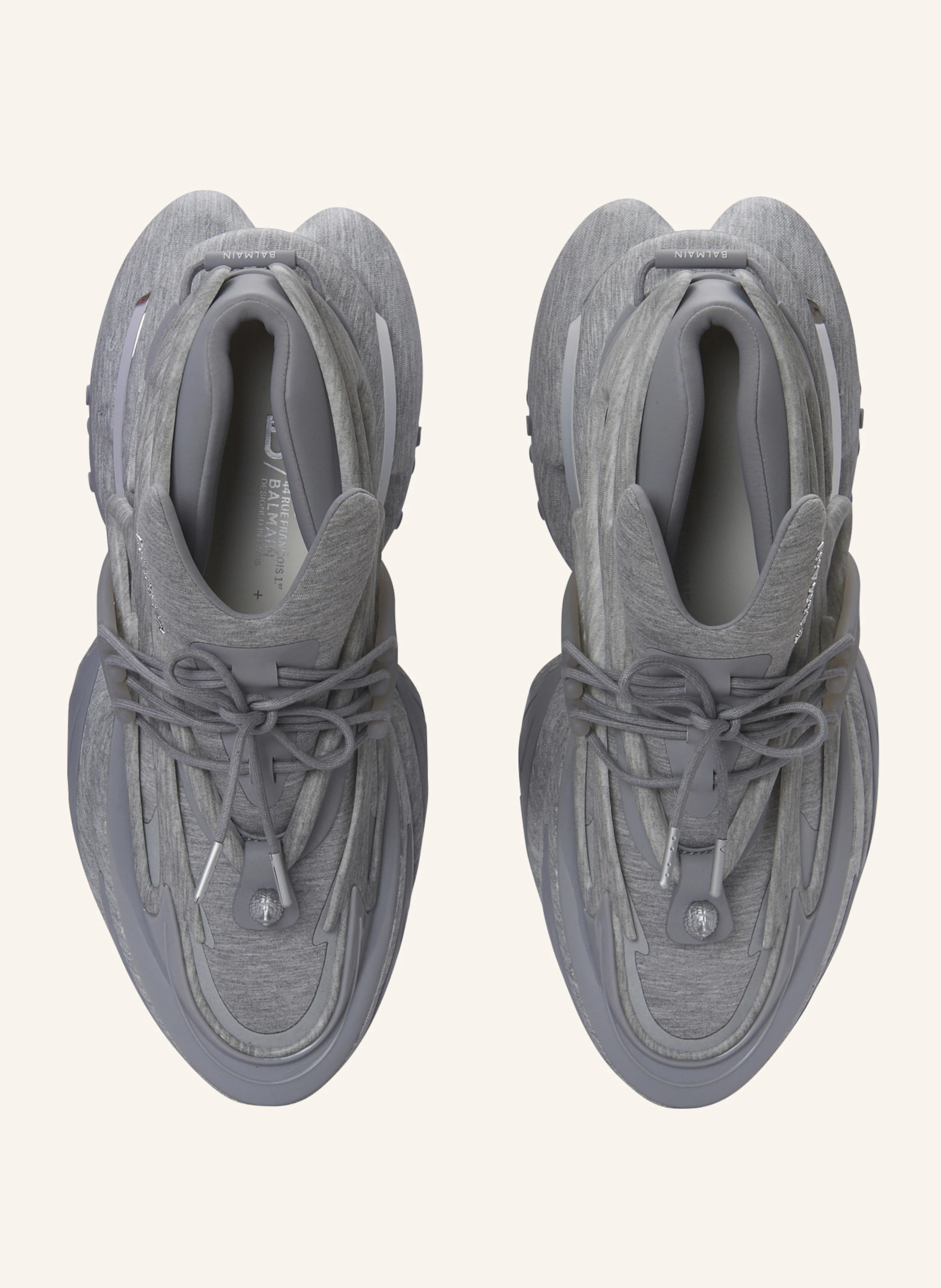 BALMAIN Niedrige Unicorn Sneakers mit Molton-Print