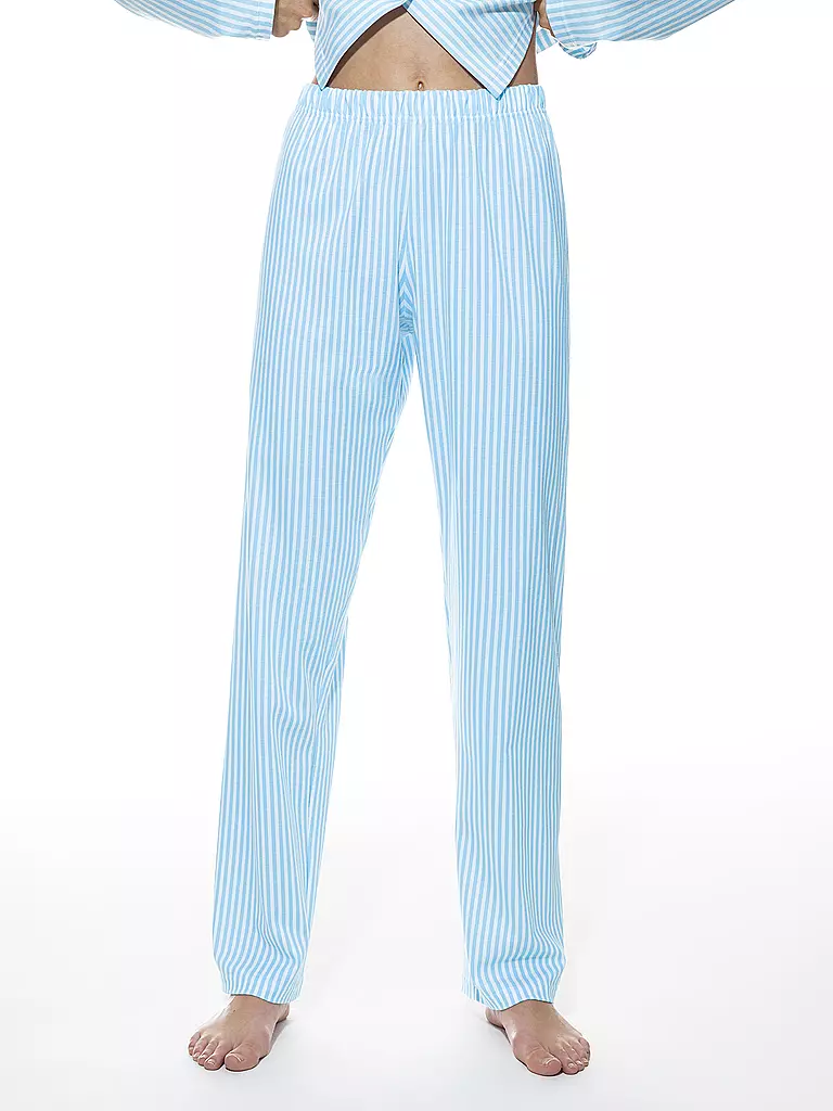 MEY Pyjamahose hellblau