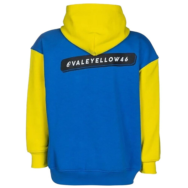 VR46 - Sweat zippé enfant 46 The Doctor Bleu / Jaune