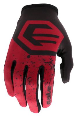 Gants Evolve Splatter Bordeaux / Noir