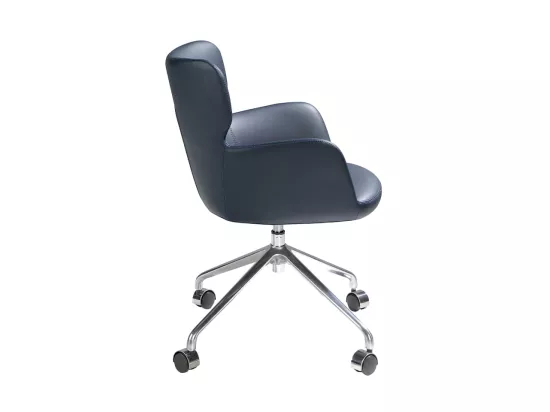 Chaise de bureau pivotante bleue 4110 ANGEL CERDA