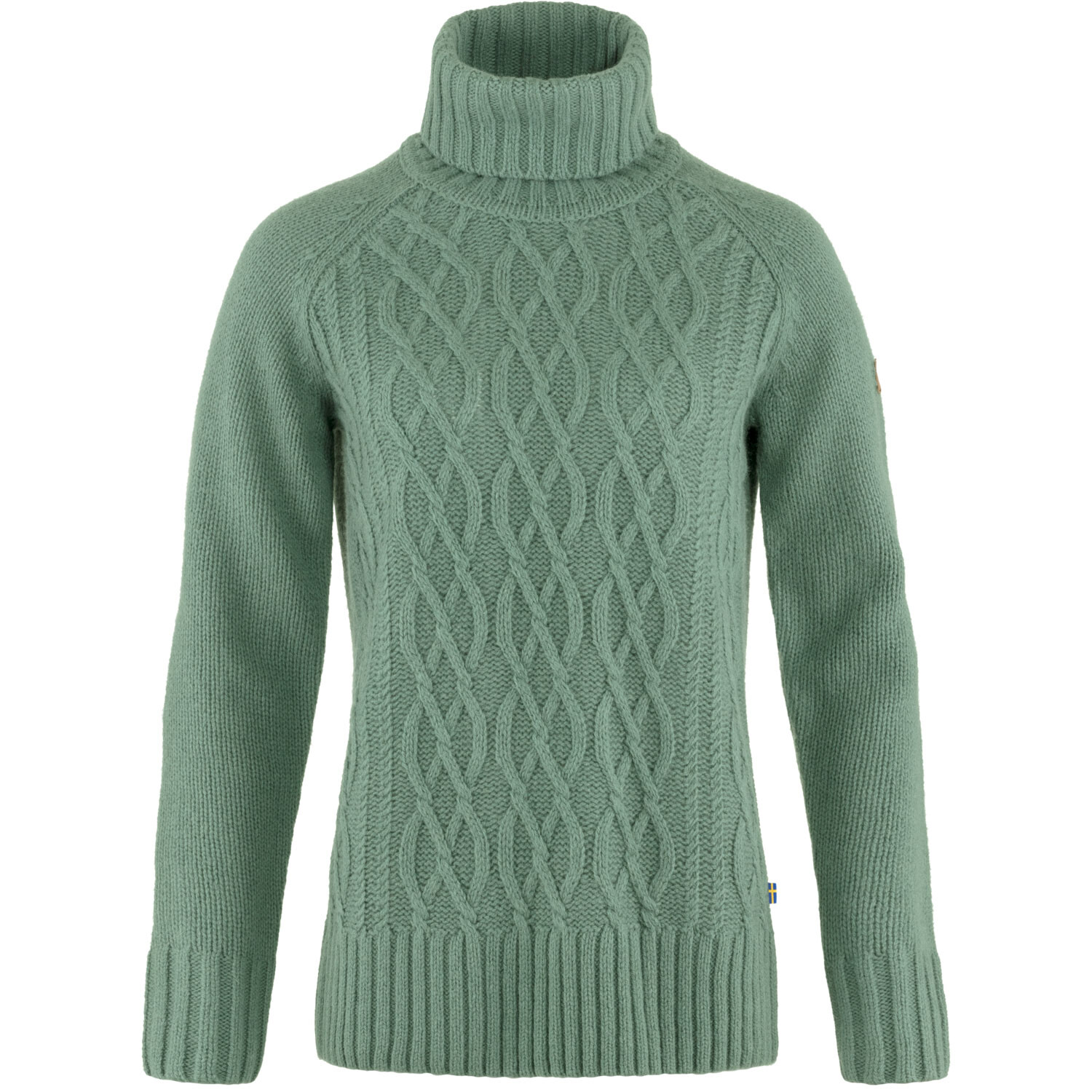 Fjällräven Womens Övik Cable Knit Roller Neck