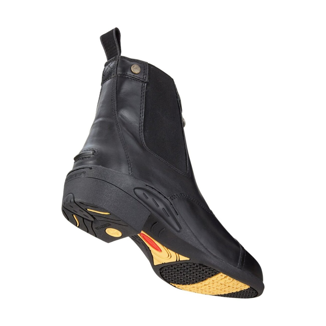 GOLDHORSE Winter Unisex-Reitstiefelette Eco II Frontzip schwarz 41 - EU