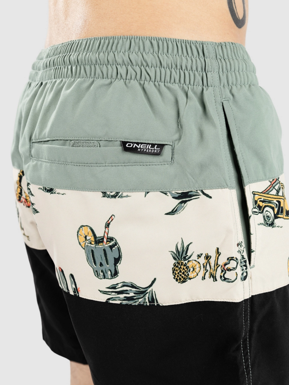 O'Neill Mix & Match Cali Block 15'' Boardshorts beige venice beach