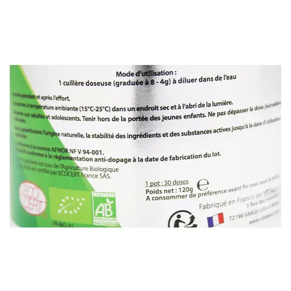 Vit'all+ Sport Recovery Orgânico 120g