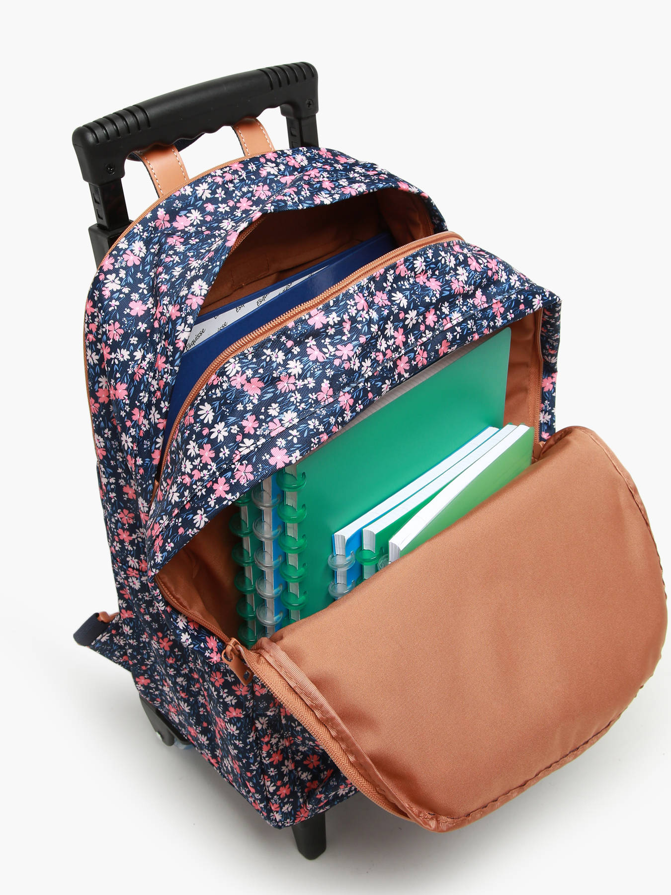 Sac a dos  roulettes 2 compartiments TANN'S
