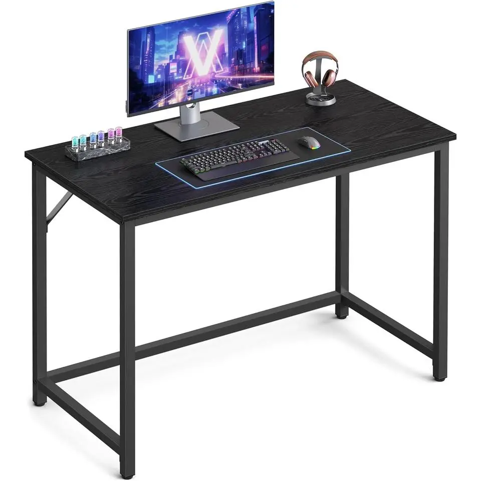 Parya Home Compact Bureau – Modern computerbureau - metalen frame