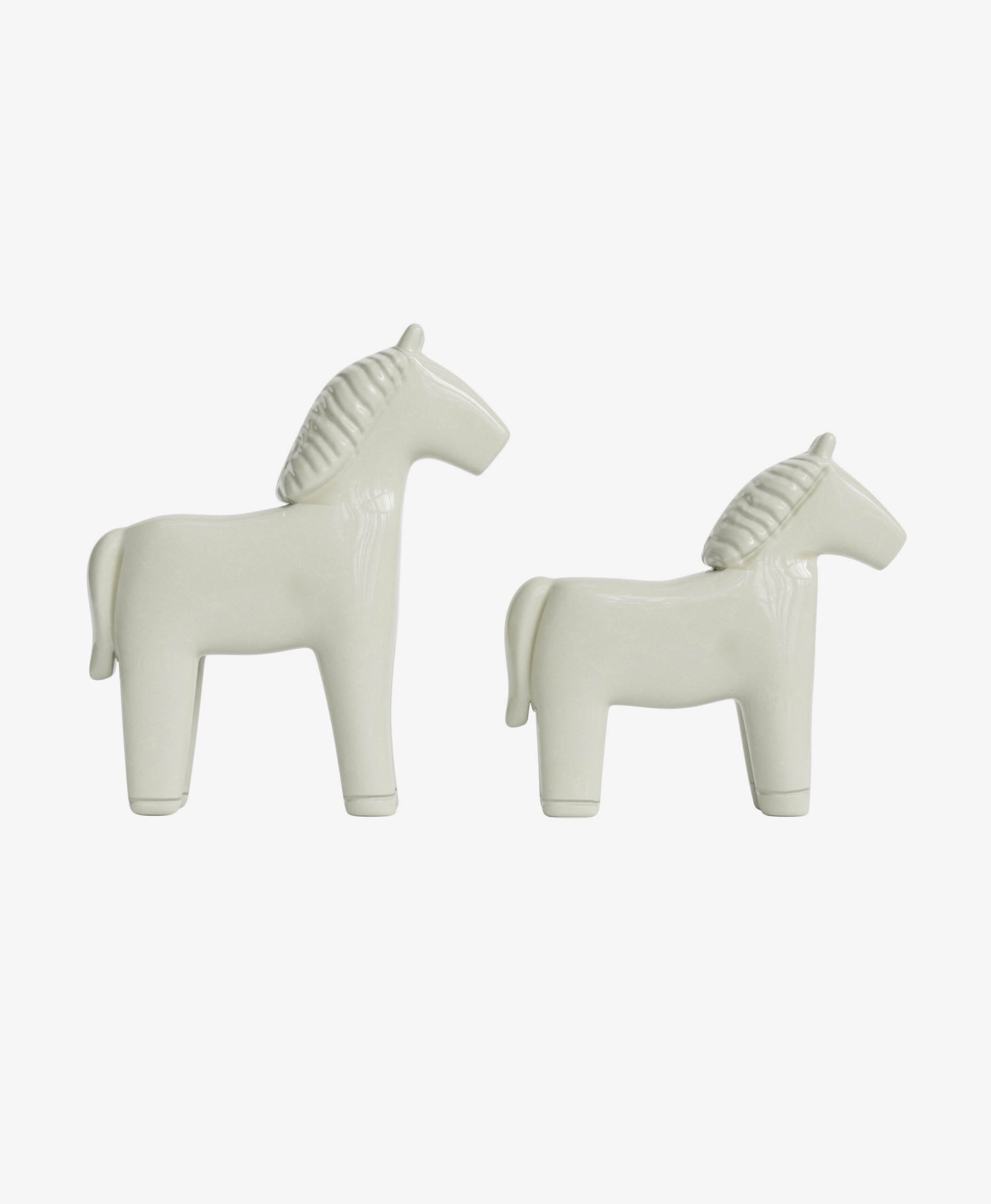 Pferd Dekoration, 2er-Pack