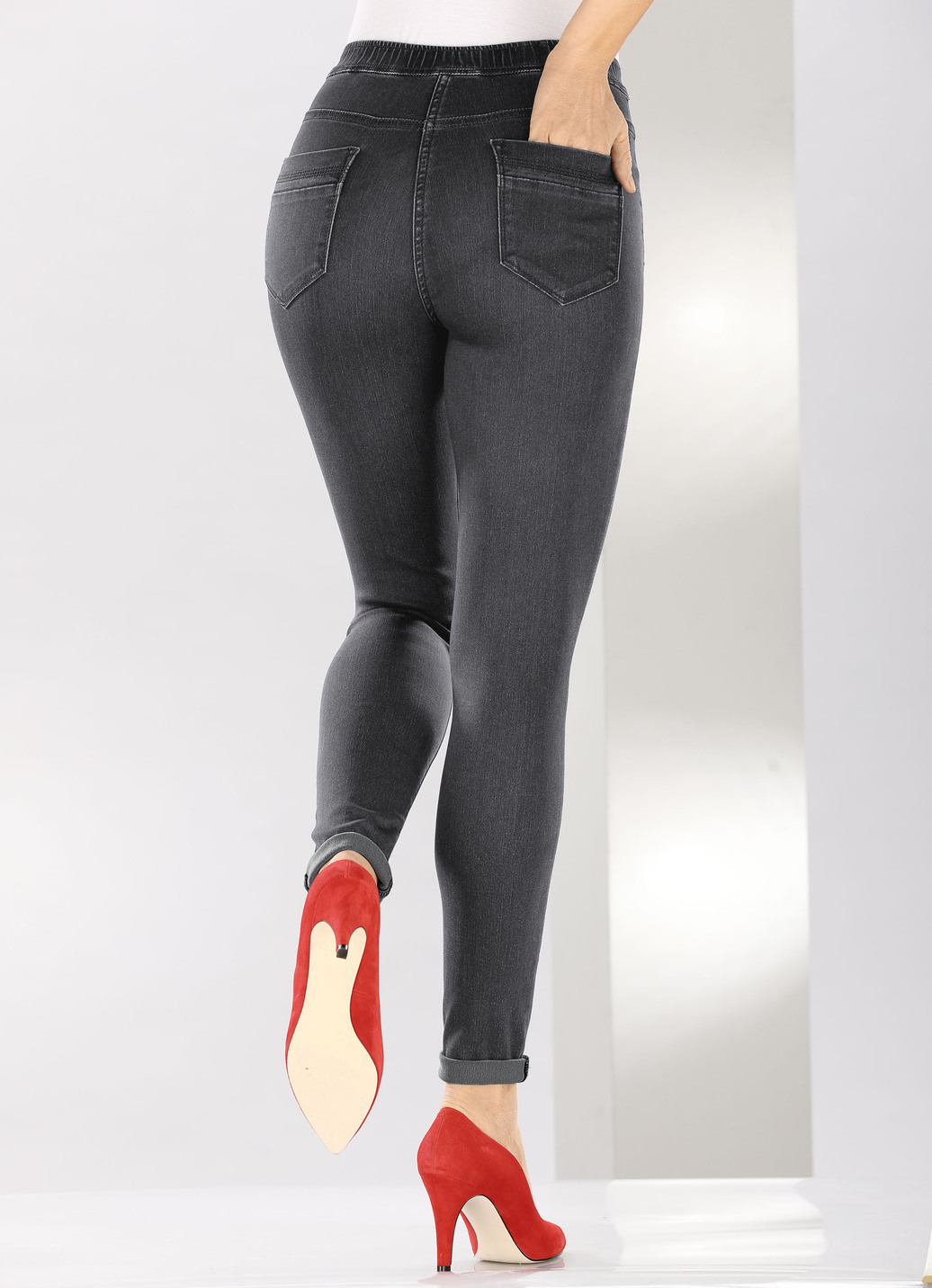 Super softe Jegging-Jeans