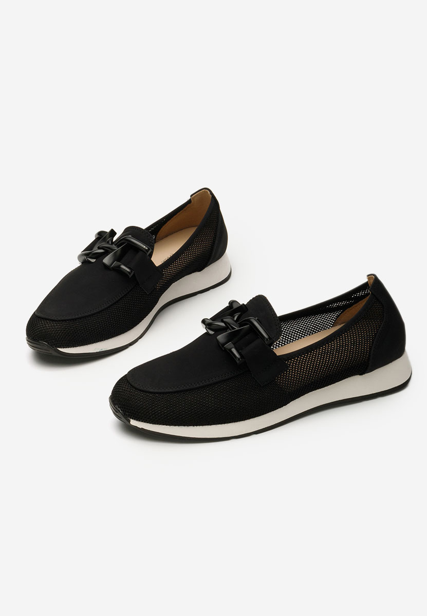 Chaussures casual femme noirs Clericia