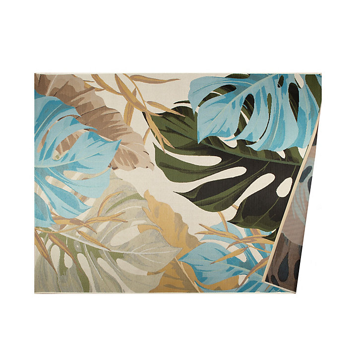 Tapis à motifs Mareva vert L.200 x l.150cm