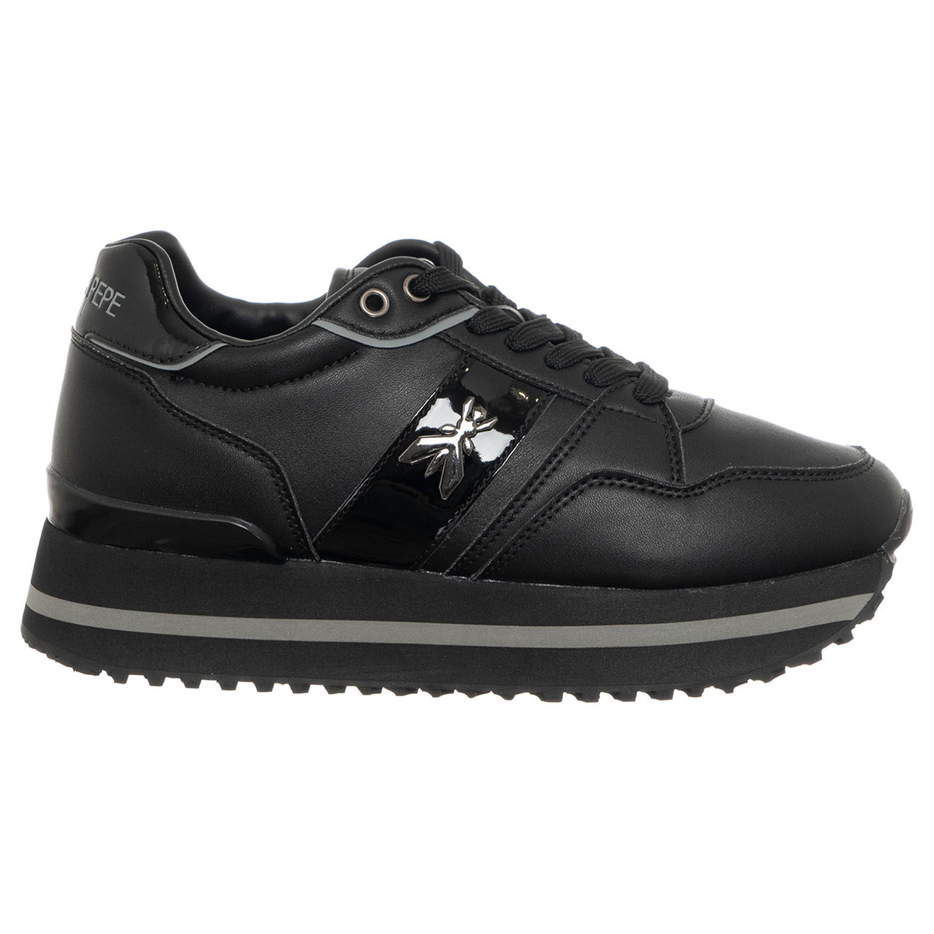 Laura Biagiotti Sneakers Plateforme Alba noires