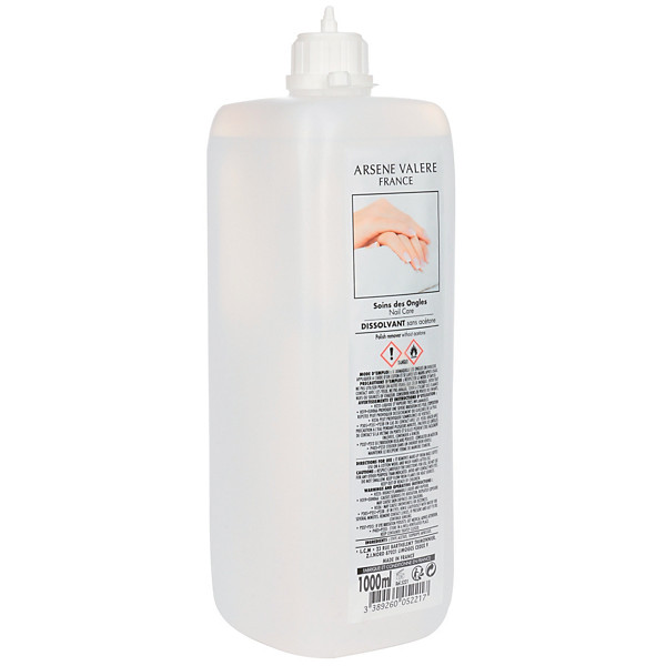 Dissolvant sans acétone, flacon de 1L