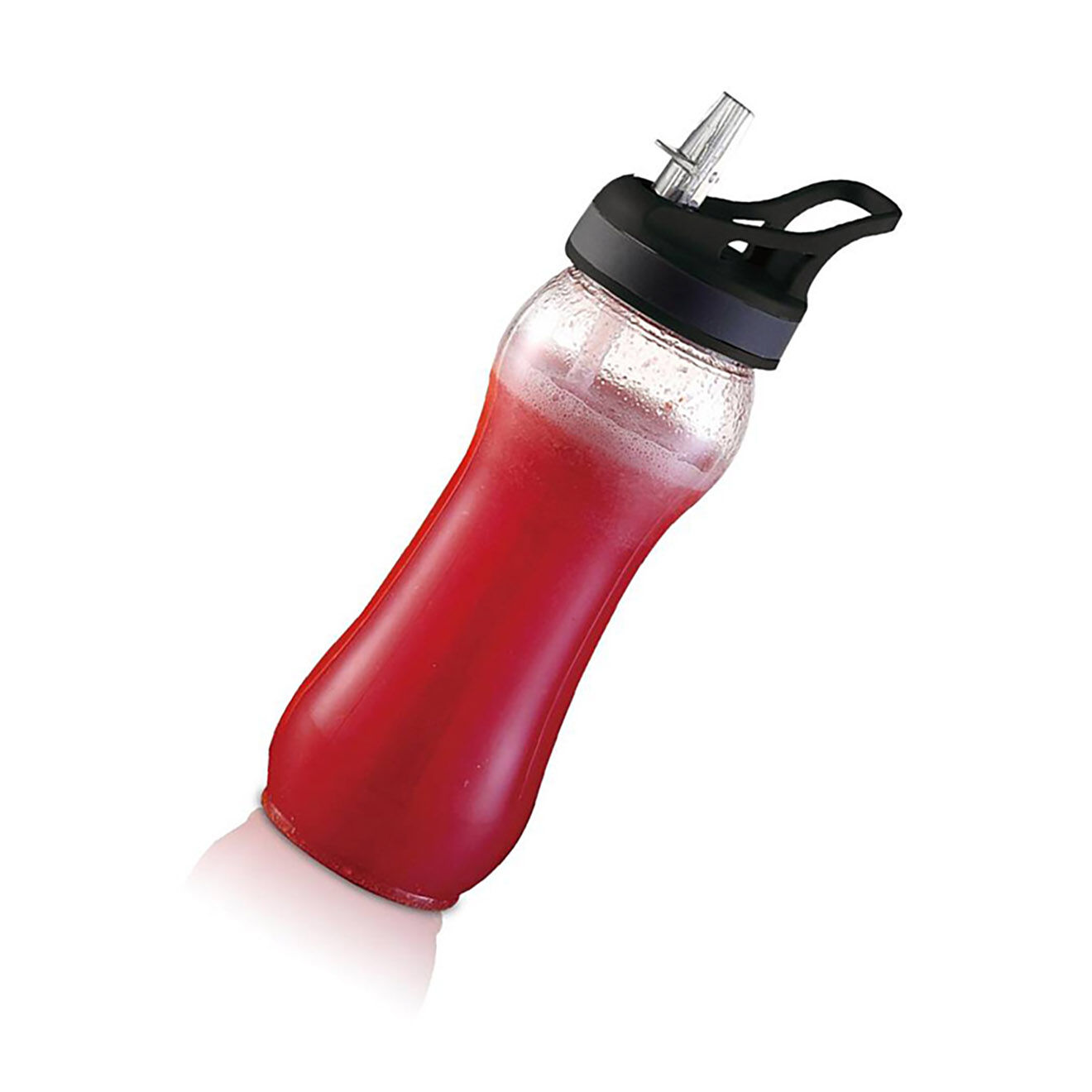 Gadget Bouteille sportive ytt01 transparent/noir