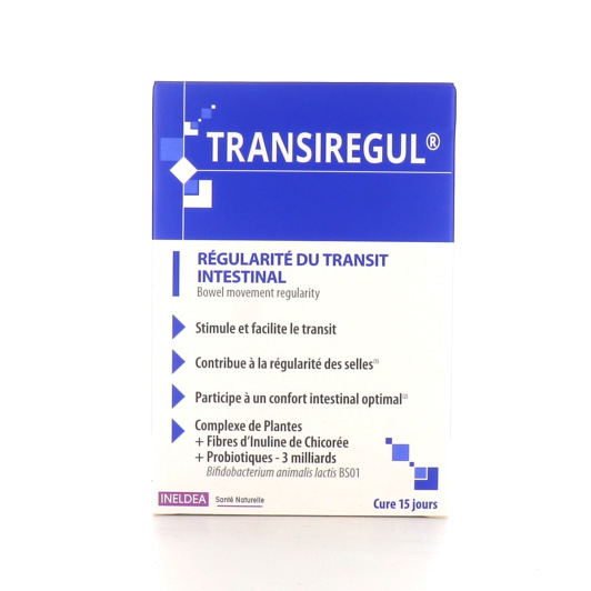 Ineldea Transiregul : transit intestinal - Plantes et probiotiques