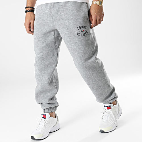 Pantalon Jogging Varsity Graphic 7551 Gris Chiné