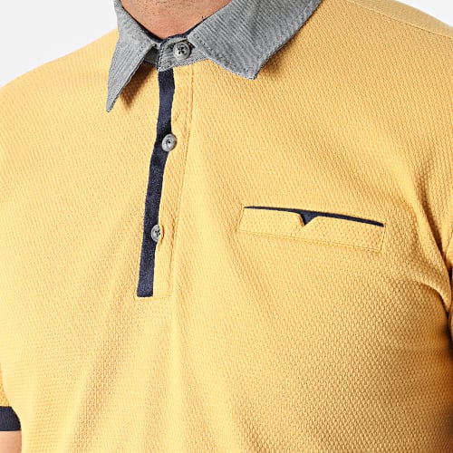 Polo A Manches Courtes JP-850 Jaune