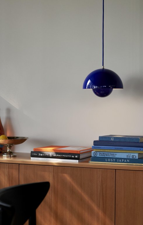 &tradition FlowerPot VP1 hanglamp Ø23 mat zwart