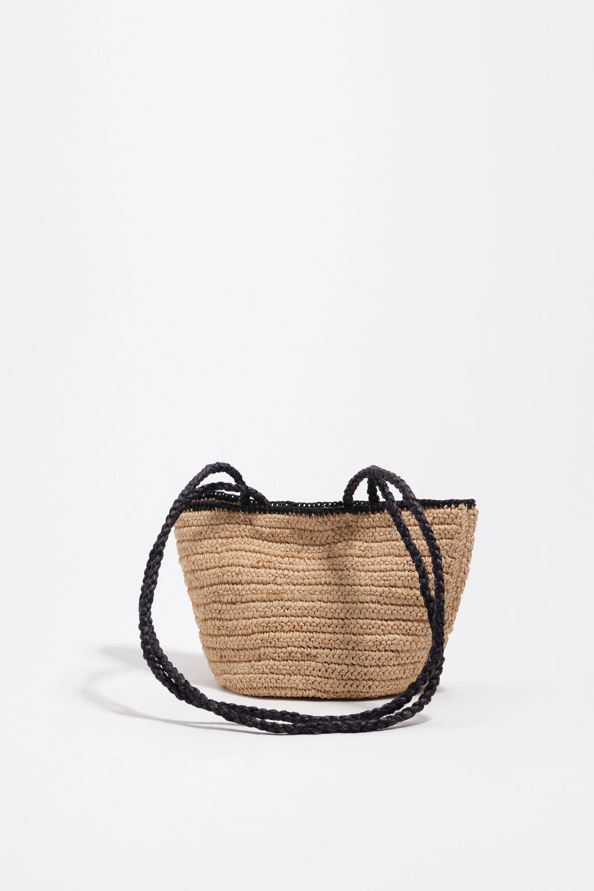 Bolsa pequena de vime natural