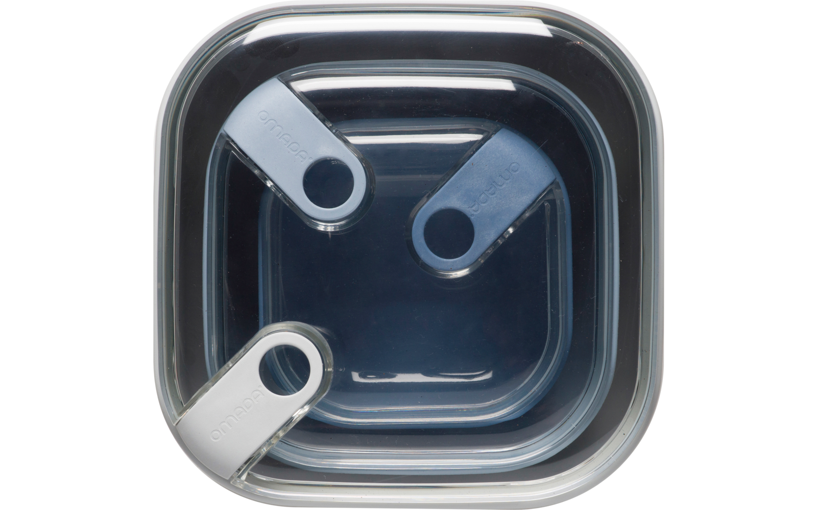 Omada Lunchbox 3er Set blau/grau