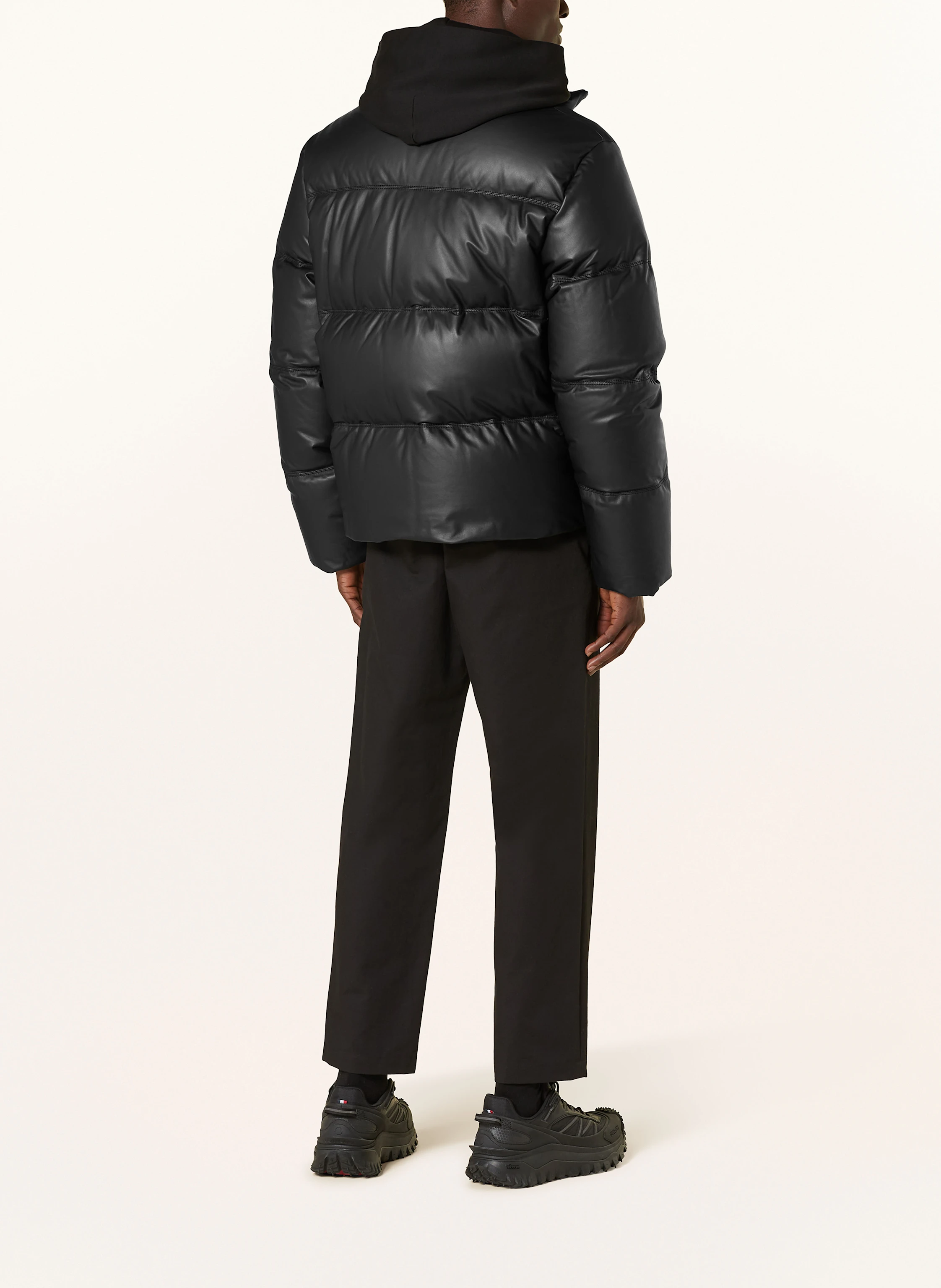 MONCLER Daunenjacke LIGONT aus Leder