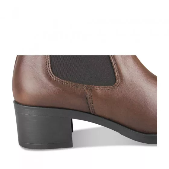 Bottines COGNAC MEGIS ELEGANT