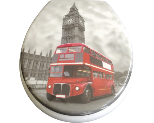 ADOB Cortina Big Ben toiletzitting, eenvoudig afneembaar met soft-close mechanisme