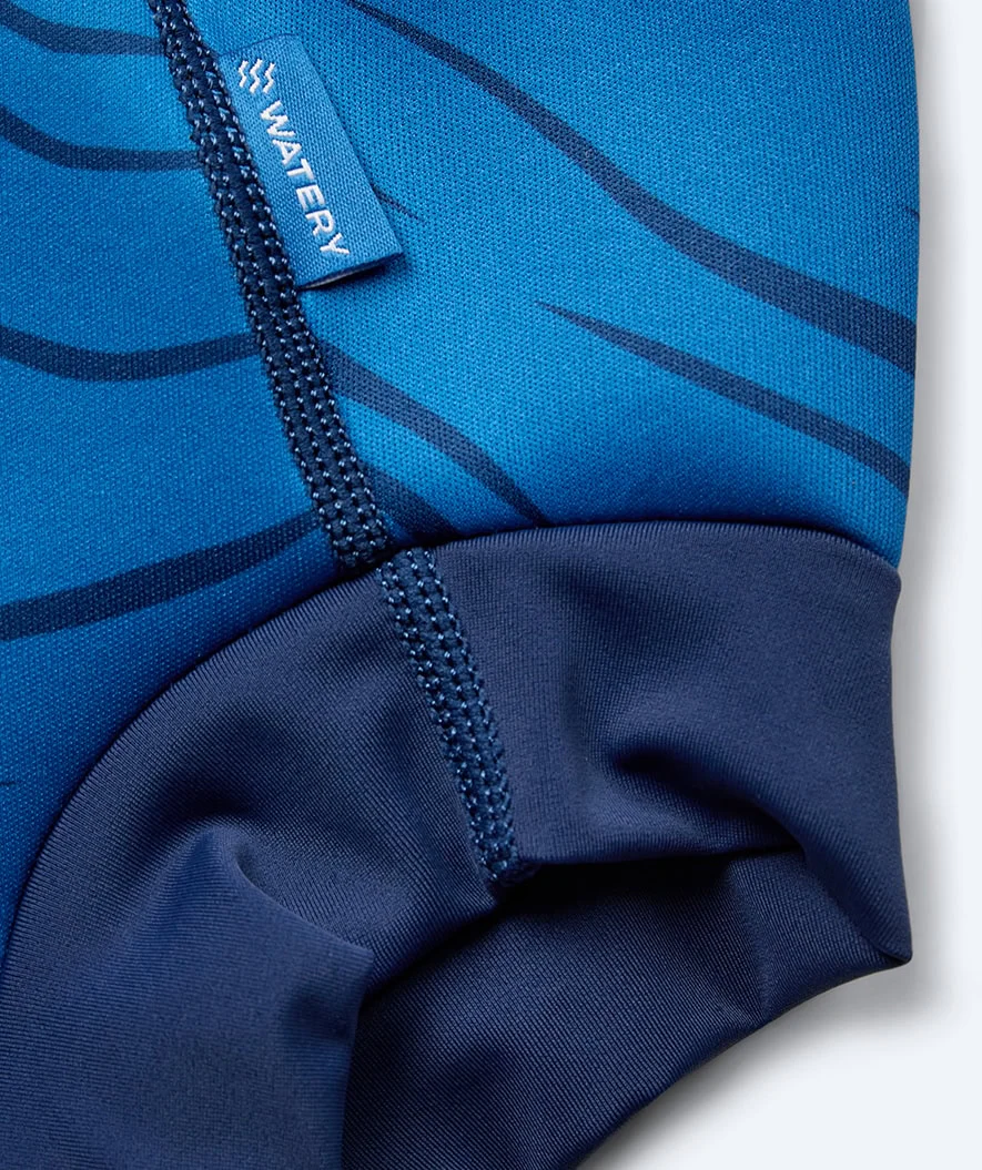 Watery blebadebukser til børn - Neoprene Swim Nappy - Fjord Blue