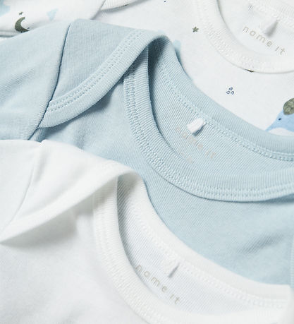 Name It Body l/æ - Noos - NbmBody - 3-pak - Baby Blue
