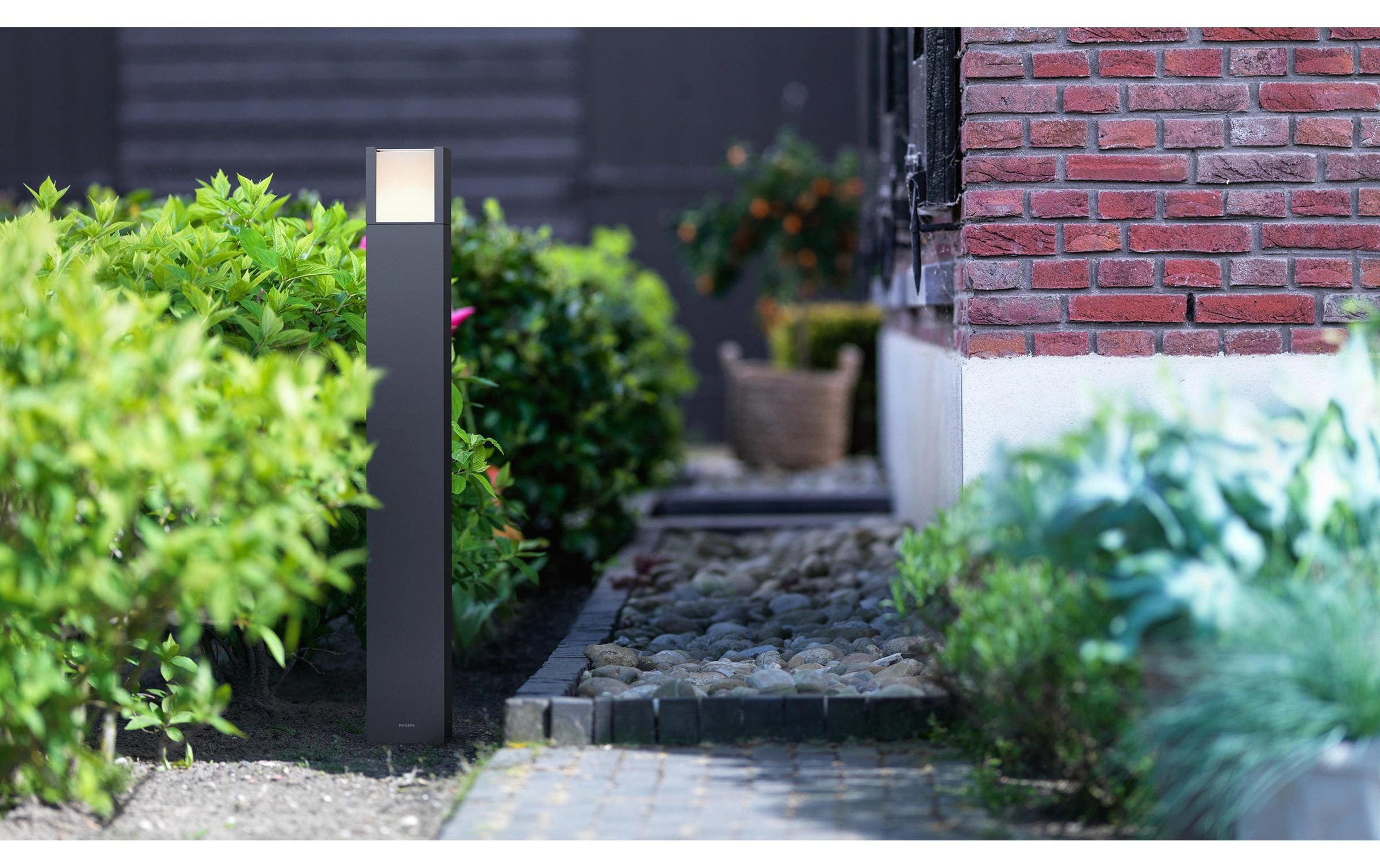 Philips Gartenleuchte »Ultra-Efficient Arbour HV 3000K anthrazit« Warmweiss