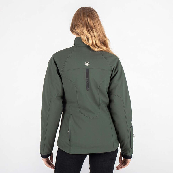 knox - Veste zippée femme Dual Pro Olive