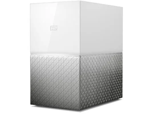 WD My Cloud Home Duo WDBMUT0040JWT - Personlig cloud-opbevaringsenhed - 4 TB - HDD 2 TB x 2 - Gigabit Ethernet