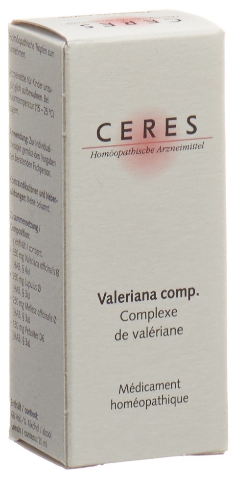 CERES Valeriana comp.<br>20 ml, Tropfen