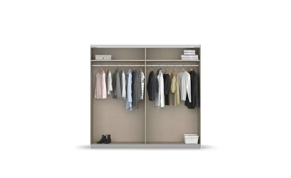Schwebetürenschrank 226 cm 2 Stück
