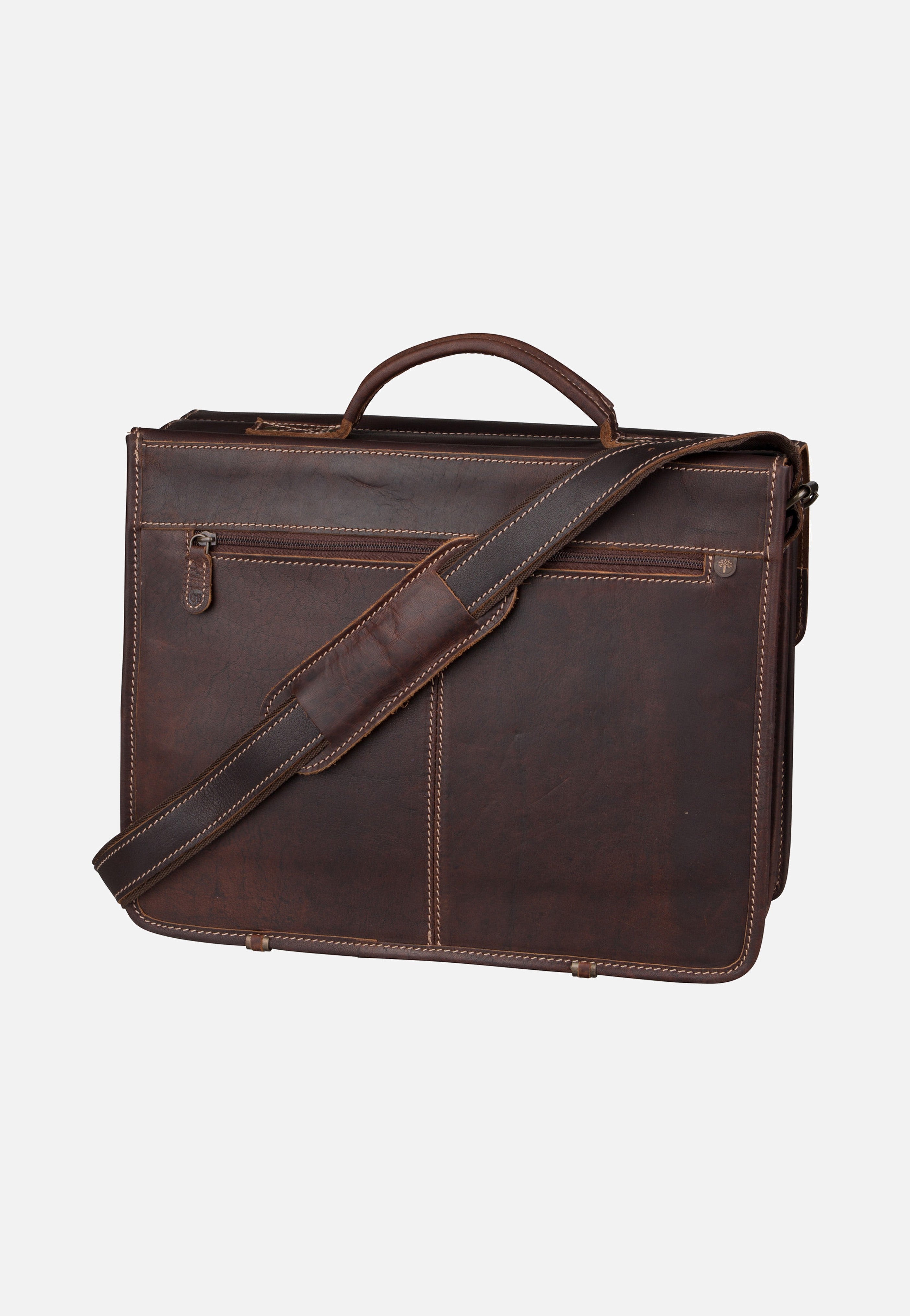 Buffalo 1128 Mappe XXL Brown - Aktentasche