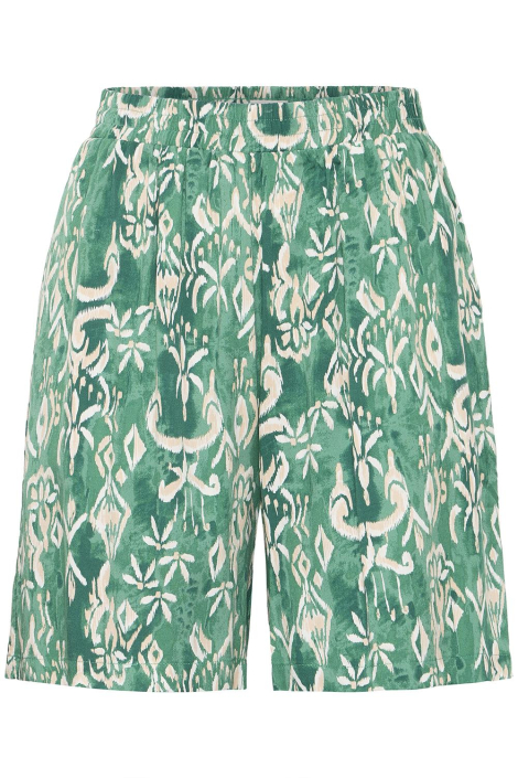 Ichi groene dames korte broek