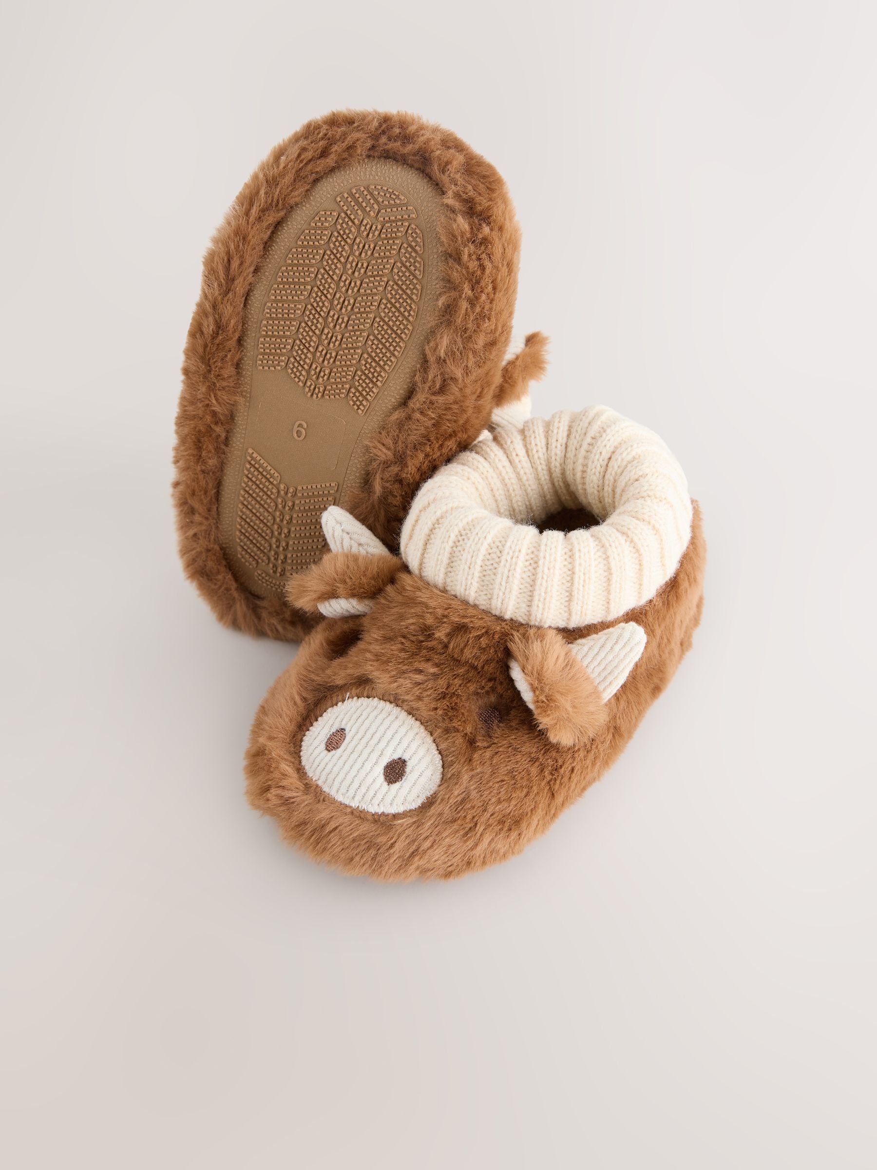 Bruin Hamish - De Highland Cow Pantoffel Boots